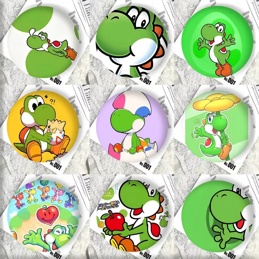 Y-YOSHIS Badges Pins Lapel Pins Hat Pins Brooches Gifts Decor Backpacks Anime