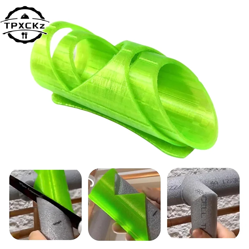 Foam Pipe Cutter Tools Three-Tube Insulation Cutting Fixture Foam Pipe Cutting Guide Insulation Clamp Suitable For Pipe 3pcs