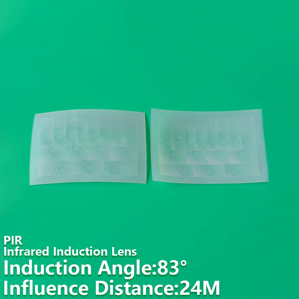 Fresnel lens Infrared induction 83° induction angle 24M distance PIR lens high sensitivity Infrared sensing of human body