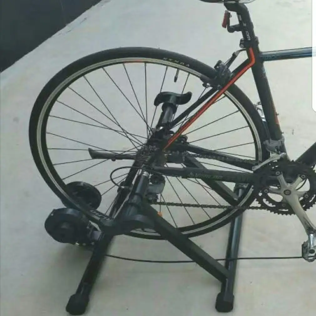 support-de-velo-d'entrainement-a-resistance-magnetique-7-vitesses-pour-vtt-et-velos-de-route-pliable-entraineur-turbo-d'exercice-26-275-28-29-a-degagement-rapide
