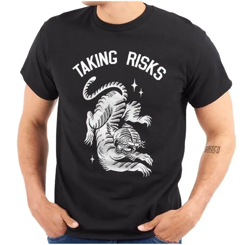 Taking Risks Traditional Korean Minhwa Tiger Womens Or Mens Crewneck T Shirt