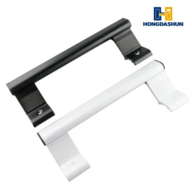 8-Inch-Glastürgriff für Terrassentüren, universell rechts/links, Schiebetürgriffe aus Aluminiumlegierung, Möbelschrankgriff