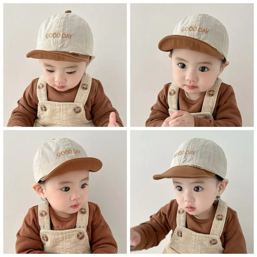 

Korean Summer Letter Baseball Cap Quick-drying Thin Baby Peaked Hat Soft Breathable Children Visors Cap Kids