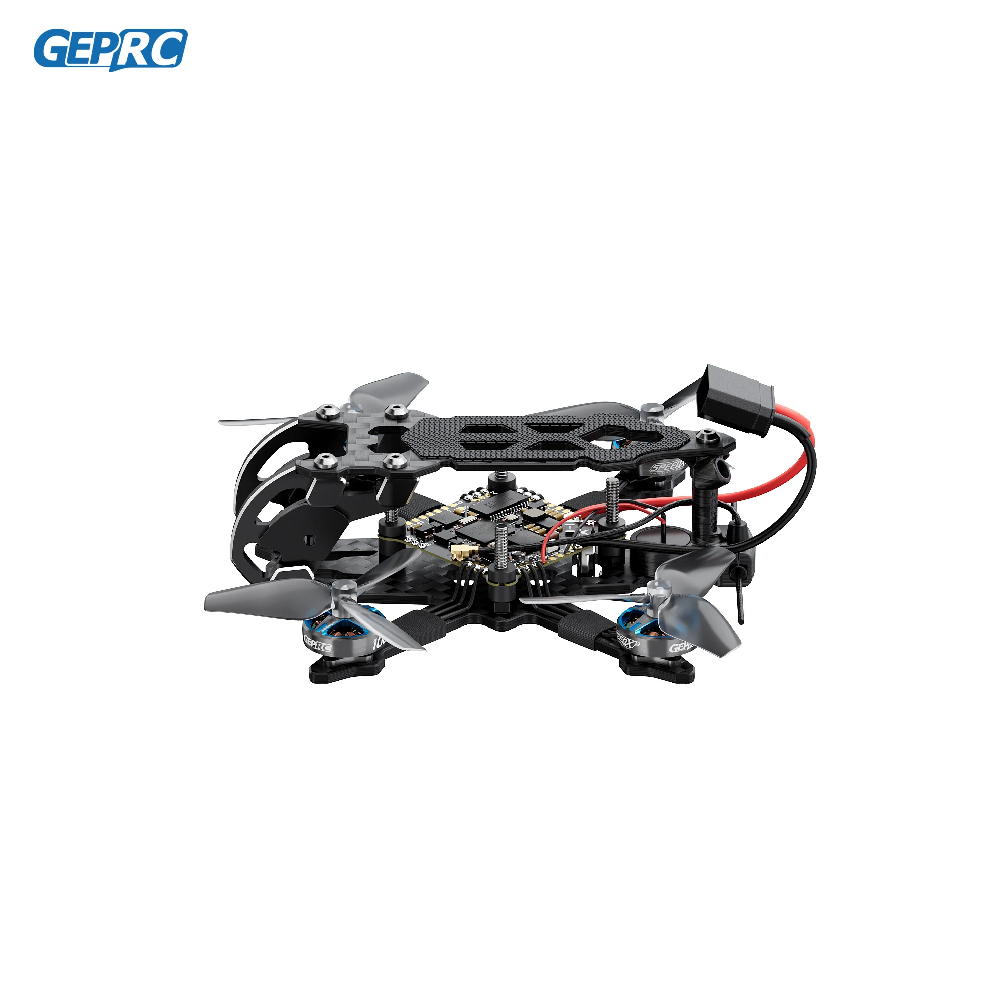 GEPRC T-Cube18 O4 WTFPV Quadcopter met ingebouwde ELRS 2.4G /Analoge SPEEDX2 1002 18000KV 1,8 inch RC Freestyle Drone