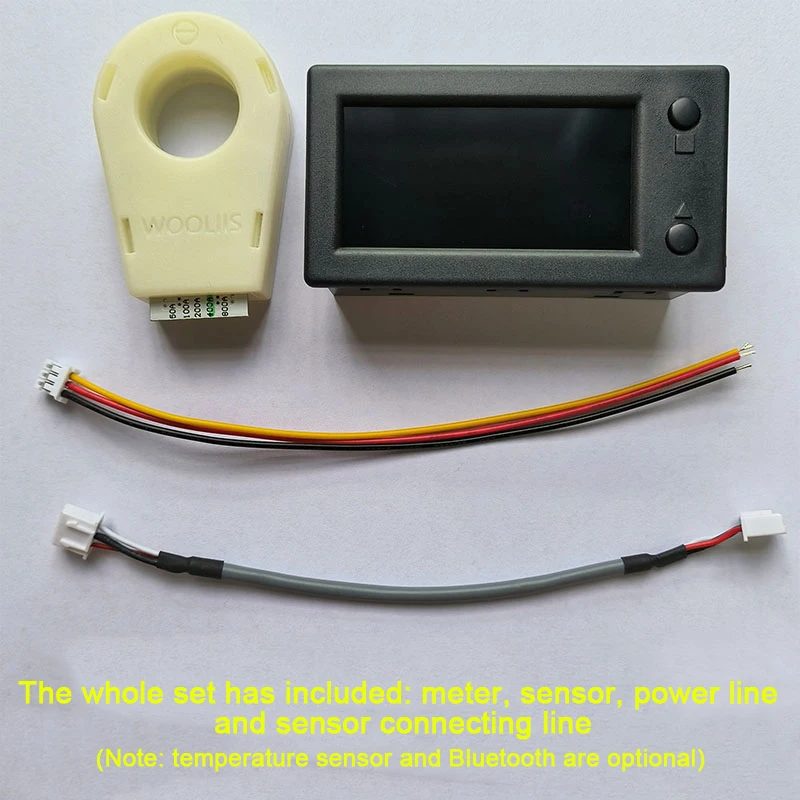 Imagem -03 - Bateria Monitor dc 5120v 100a 200a 400a Lifepo4 Chumbo-ácido Li-ion Capacidade de Lítio Display de Potência 12v 24v 36v 48v 60v 72v Medidor