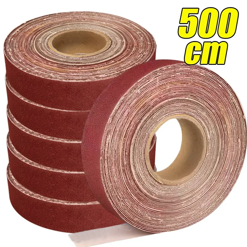

Abrasive Cloth Sandpaper Roll For Metal Rust Removal Polishing Sanding Paper Emery Cloth Abrasive Sheets DIY Woodworking Tools