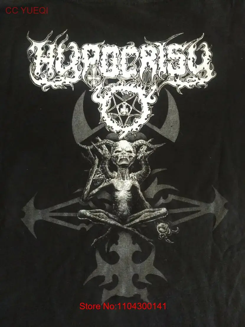 Hypocrisy End of Disclosure T-Shirt Short Sleeve Cotton Black Men S to 5XL HC199