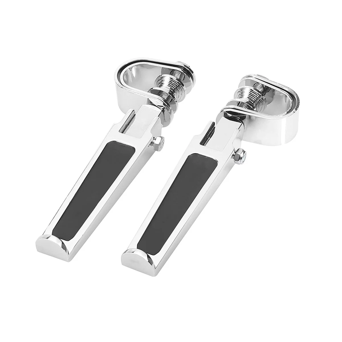 Motorbike Footrest Folding Bumper Footpegs Footpeg Bracket for Harley-Davidson Honda Suzuki A