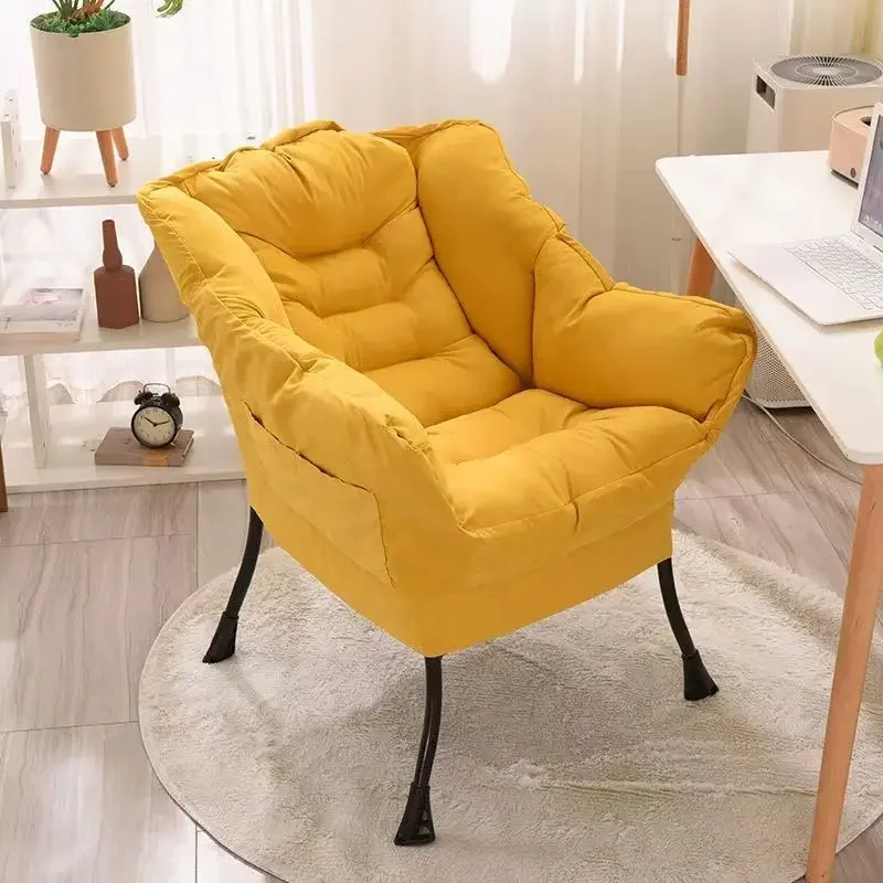 Couch Computer Chair Single Sofa Chair Home Balcony Lounge Lounge Dormitory Can Lie Back Small Sofa Cafe