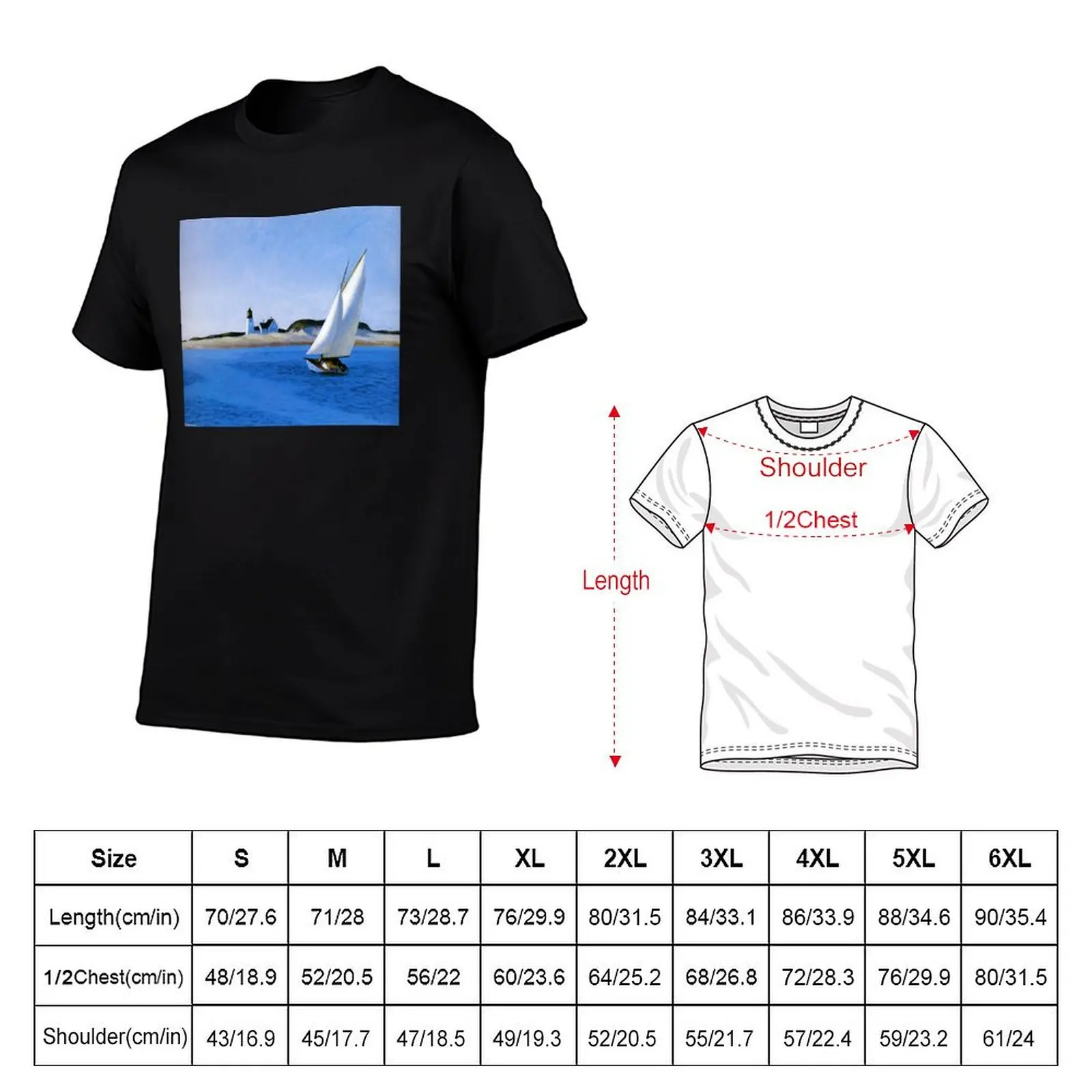 The Long Leg (1935) - Edward Hopper T-Shirt blacks anime tshirt mens big and tall t shirts