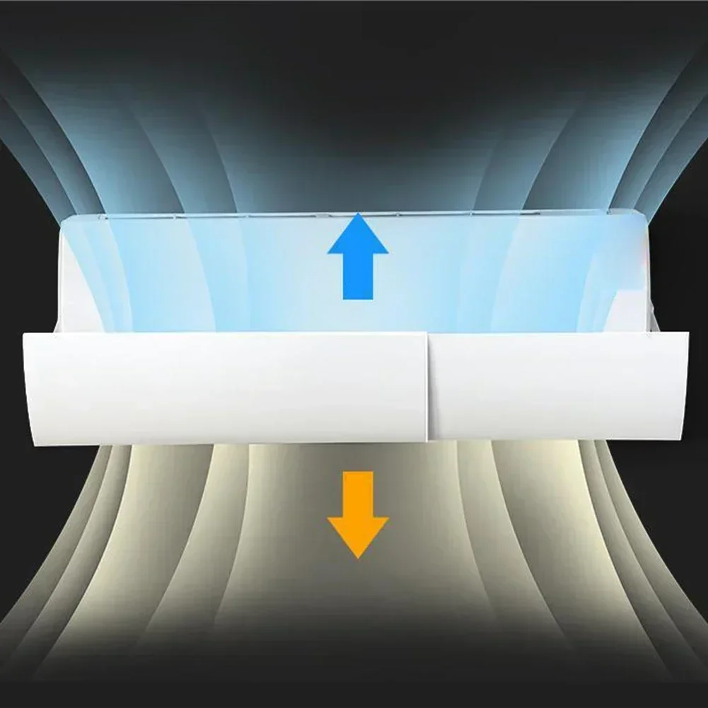 Retractable Air Conditioner Wind Deflector Anti-Direct Blowing Windshield Cold Air Deflector Purification Wind Outlet Baffle