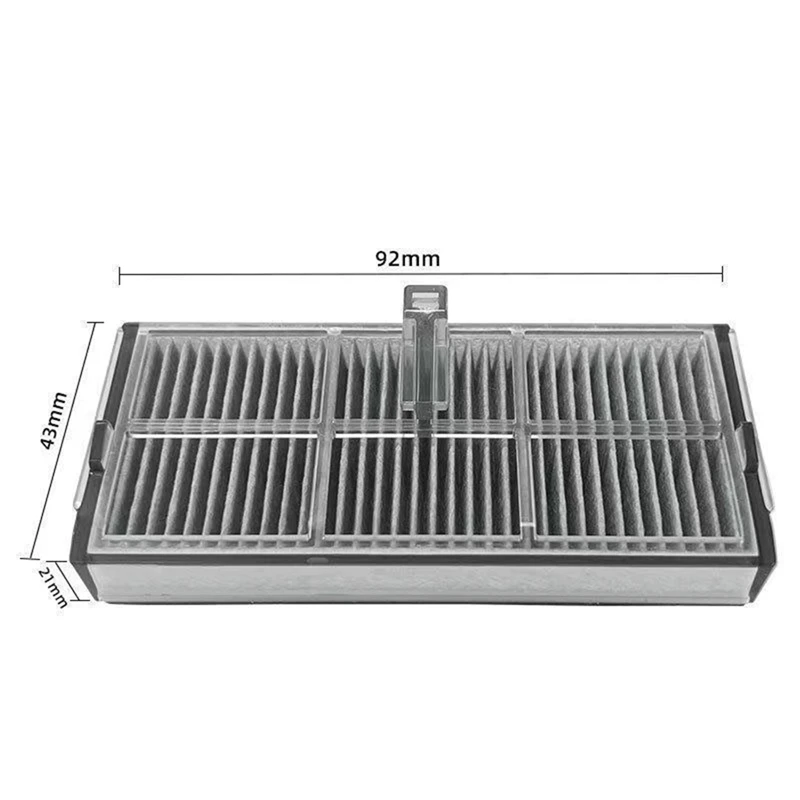 YCOC-For Xiaomi Mijia Omni M40 D110CN استبدال أجزاء فرشاة جانبية رئيسية فلتر Hepa ممسحة القماش كيس لجميع الغبار الملحقات