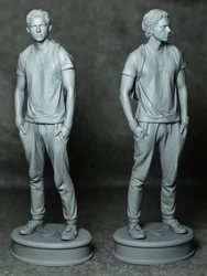 Super Ability Teenager Diy Resin Figure 1/24 Scale Assembled Model Kit Unassembled Diorama and Unpainted Figurines Toys