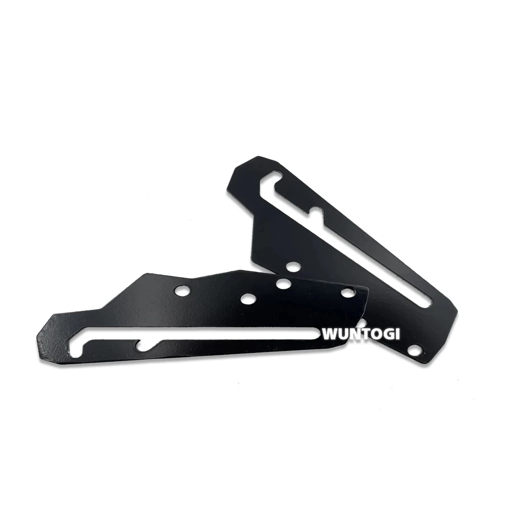 KLR650 KLR 650 Motorcycle Windshield Bracket For Kawasaki KLR 650 2022 Accessories Windscreen Wind Deflector Mounting Support