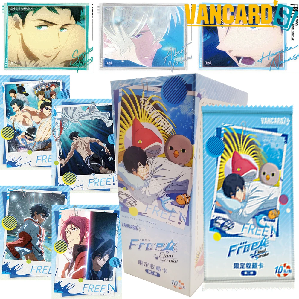 

Оригинал ВАНКАРДА Бесплатно! Творческие карты Final Sroke Nanase Haruka Rin Matsuoka, красочные морозильная рамка, аниме-карты, игрушки, подарки