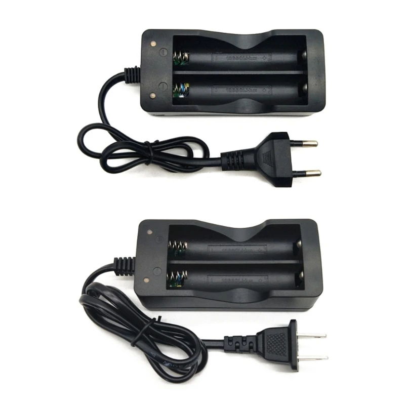 MS-202A Li-ion Battery Charger 18650 Rechargeable Battery Charging Dock Base Independent Circuit Designed with Indicator