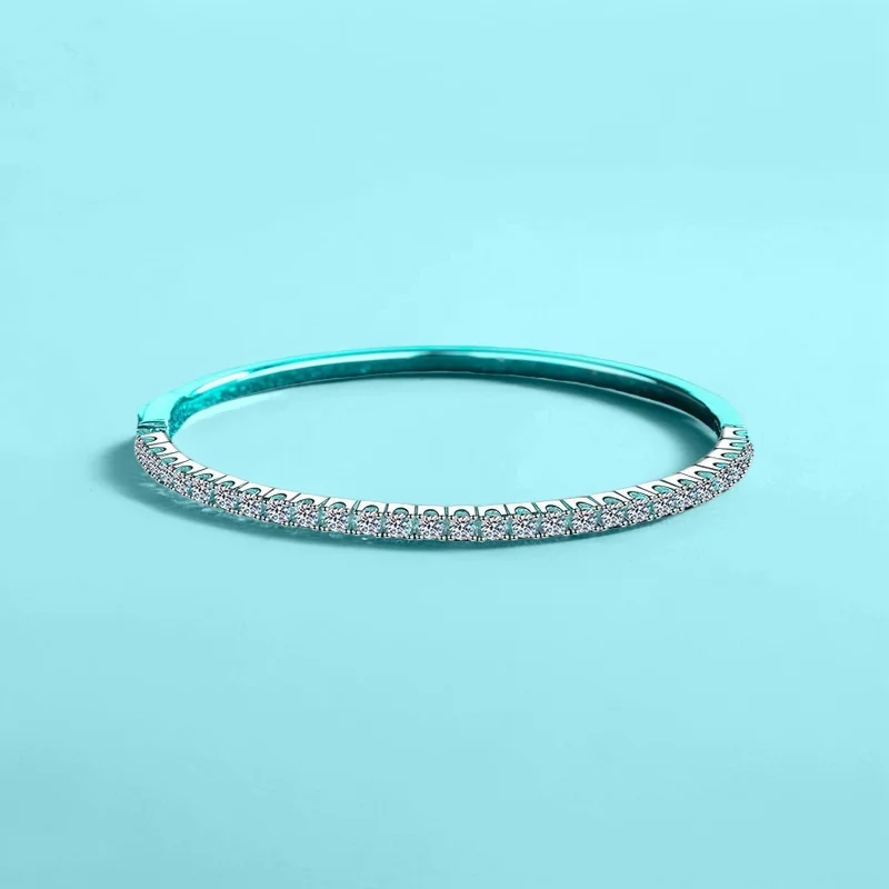 

Браслет со звездой из муассанита 0,5 карата, серебро S925, женские роскошные ювелирные изделия, позолоченные PT950, высококачественная сертифицированная GBA, бесплатная подарочная коробка