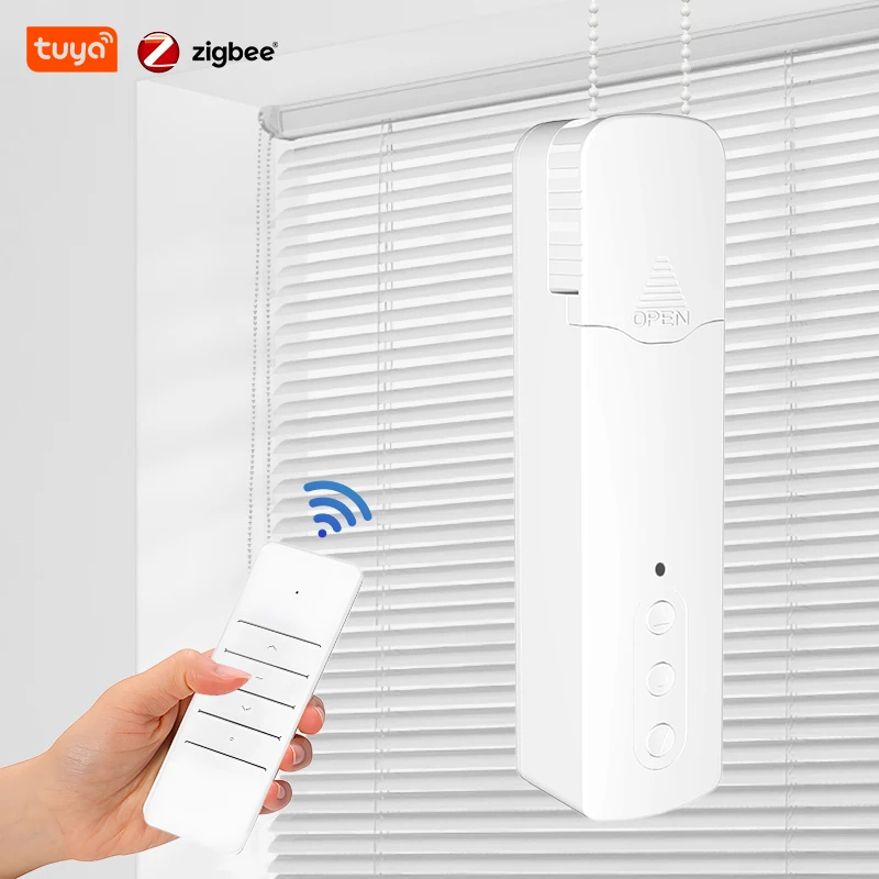 Zigbee Tuya Electric Roller Shutter Motor Blind Motorized Zebra Blinds Home Automation Connected Switch Rolloer Rolling Window