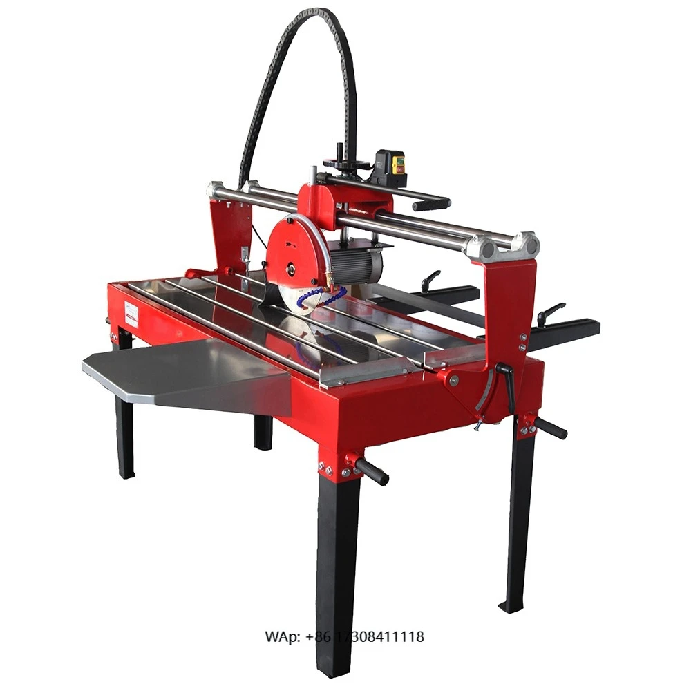 Portable Manual Wet Tile Marble Granite Cutting Saw Cutter 800mm