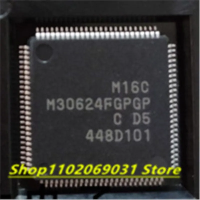 1PCS  M30624FGPGP M30624F   M16C M30624FGPGPQFP100   9