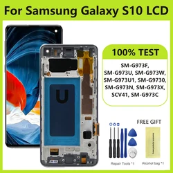 TFT Display For Samsung Galaxy S10 G973F LCD Display Touch Screen Digitizer Assembly For Samsung S10 LCD Screen Replacement