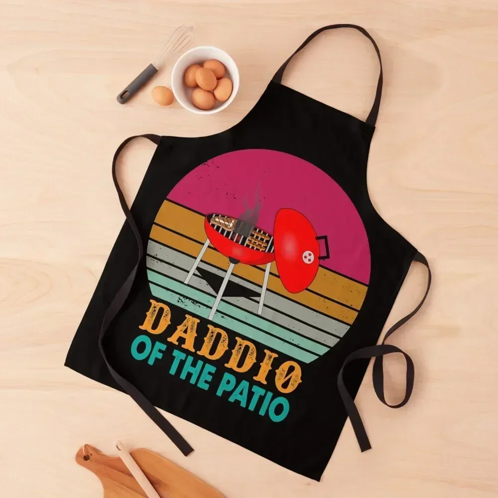 

DADDIO OF THE PATIO VINTAGE Apron for women with pocket Home and kitchen products Kitchen on the wall christmas Apron