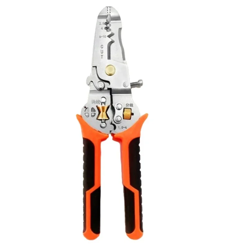 1 pc Multi-Purpose Wire Stripper Durable High Carbon Steel Cable & Wire Cutting Tool For All Electrical Work