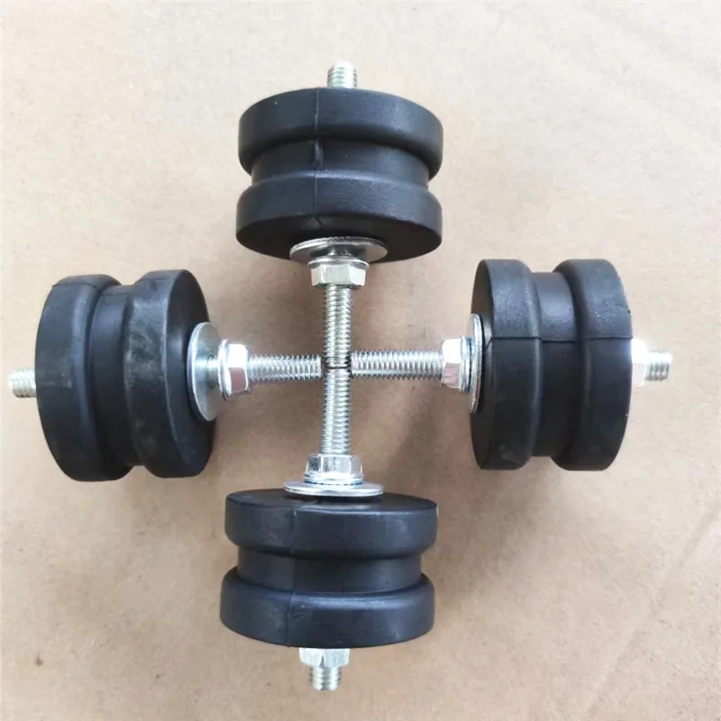 for Large round durable base foot electric vehicle range extender generator accessories rubber pad shock absorber rubber pier