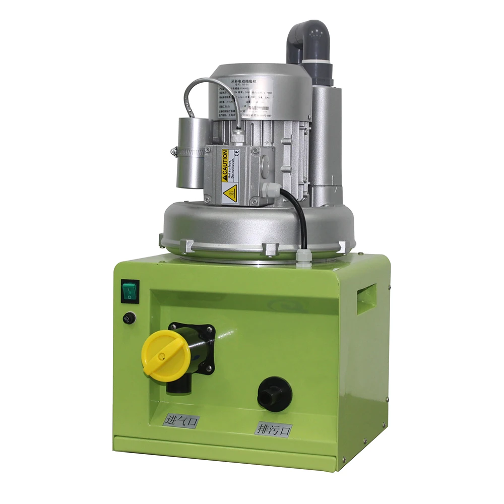 Portable Dental Vacuum Suction Unit 300L/Min Suction Pump with Strong Saliva Ejector Dentistry Clinic