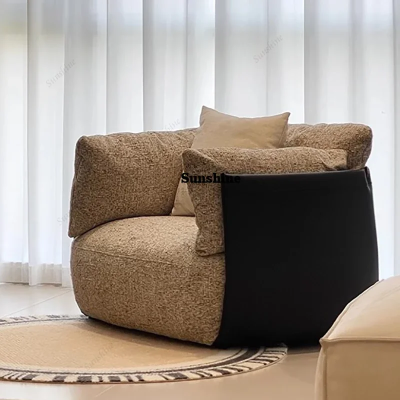 

Velvet Puff Couch Living Room Luxury Single Corduroy Cute Living Room Sofa Modern Lazy Woonkamerbanken Living Room Furniture FT