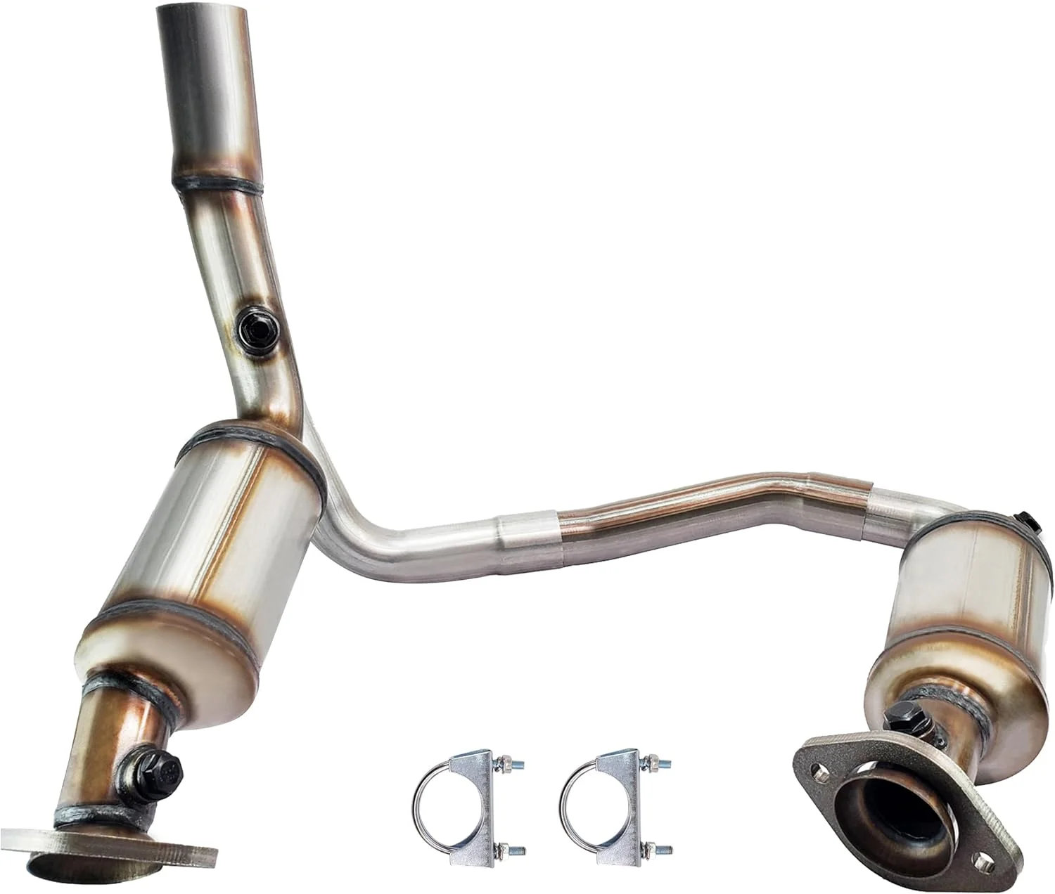 

Exhaust Manufold Fits For 2004-2010 Dodge Dakota 3.7L Direct Fit Catalytic Converters