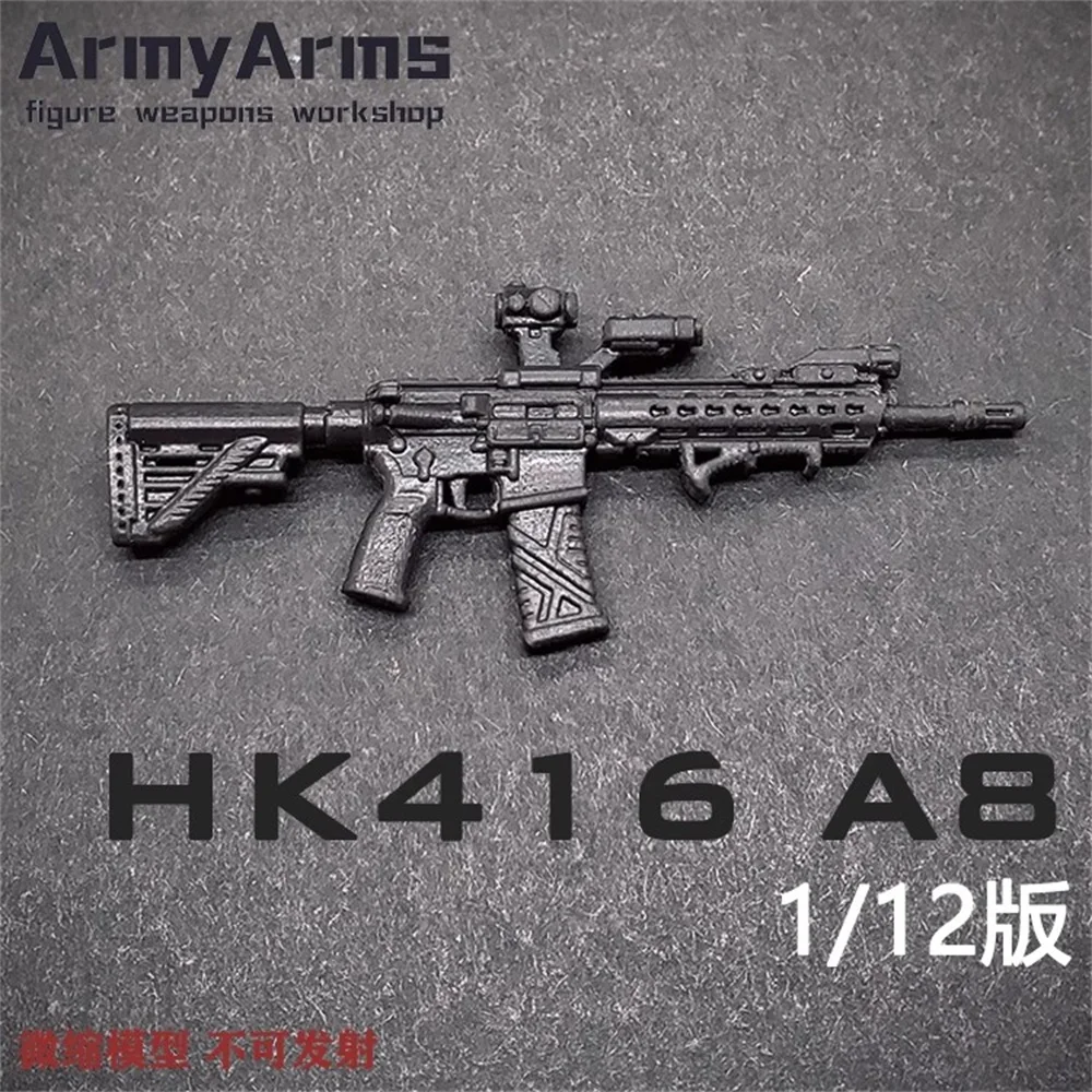 

Snail ArmyArms 1/12 Doll Toy Soldier About 6cm HK416A8 Rifle Not Launch Equipment Gift Model In Stock