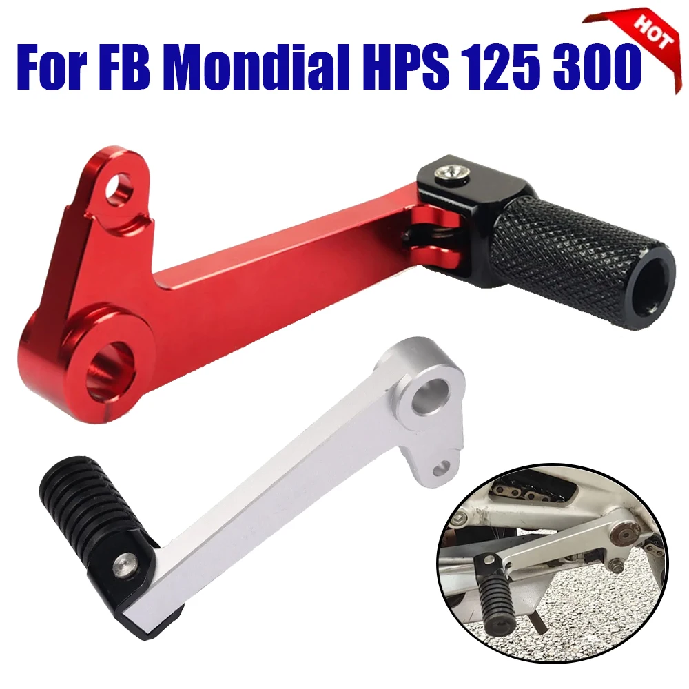 Accesorios palanca de cambio de marchas Pedal palanca de cambios para FB Mondial Hipster HPS 125 HPS 300 HPS125 HPS300 Aprilia CR150 CR 150