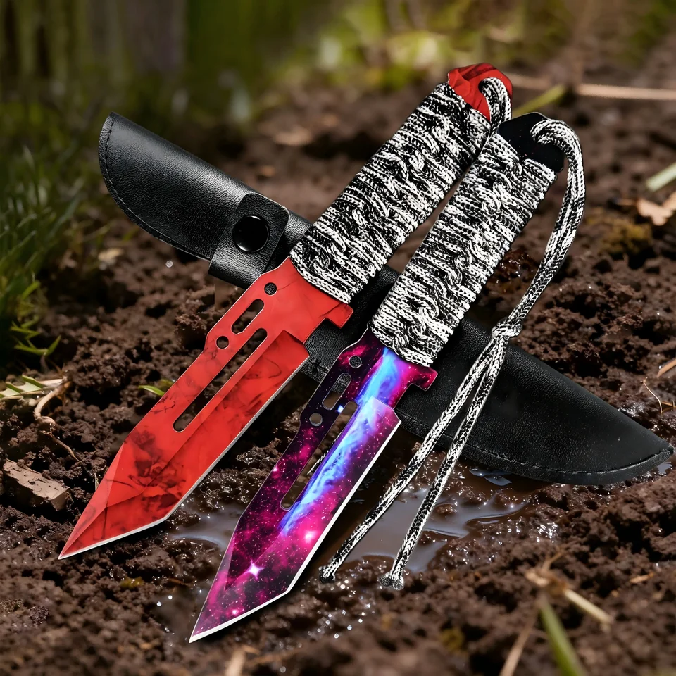 Multi Functional Outdoor Camping Fixed Blade Tool