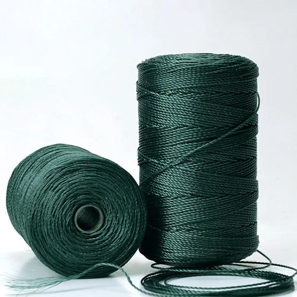 Twine Rope Net Line Fishing Repair Tarred Nylon for Nets Thick Dark Ropes Packaging