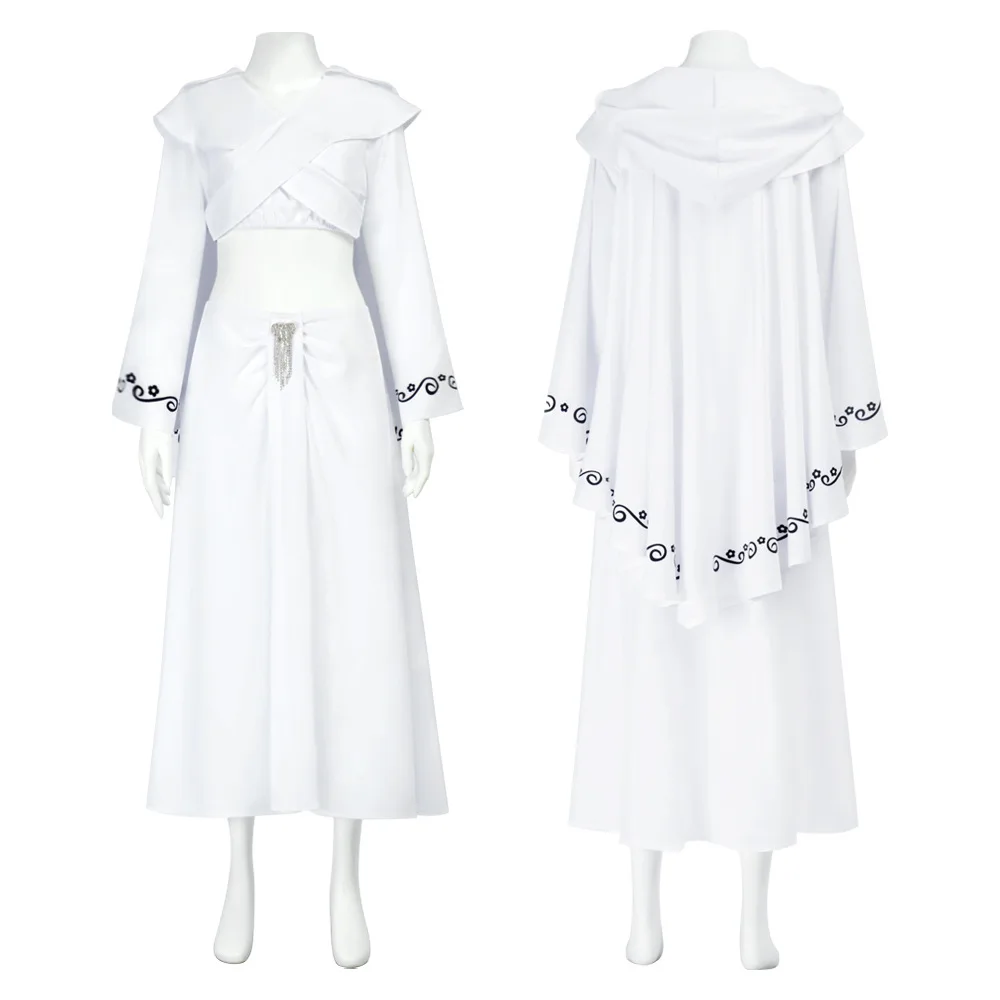 padme amidala white dress Costume Padme Amidala Tatooine Outfit Star