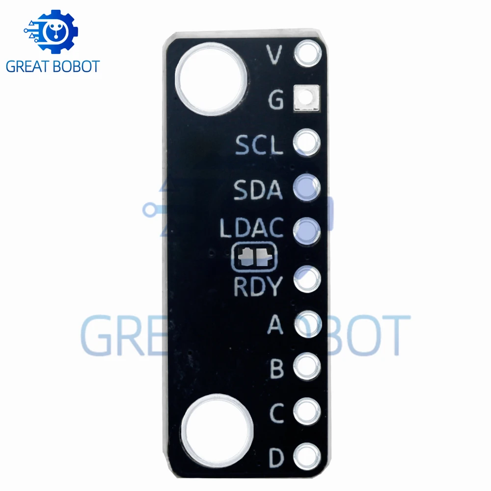 GY‑MCP4728 Module, MCP4728 12‑Bit Quad I2C DAC with EEPROM Memory