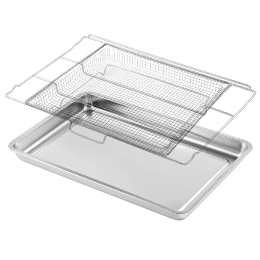 

304 Stainless Steel FRIGPEREAFT Air Fryer Tray Replacement Parts for Frigidaire Gallery 30 Inch Electric Wall Oven Rack 25'' x