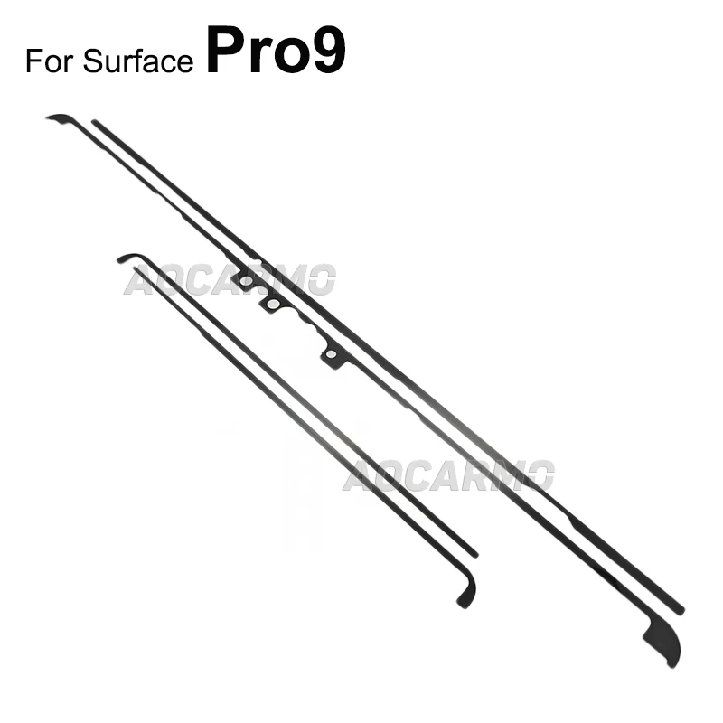 Aocarmo 20枚/ロット Microsoft Surface Pro 3 4 5 6 7 8 Pro8 Pro9 Pro5 Pro6 Pro7用 ディスプレイ接着フレーム接着剤 LCDフロントステッカー