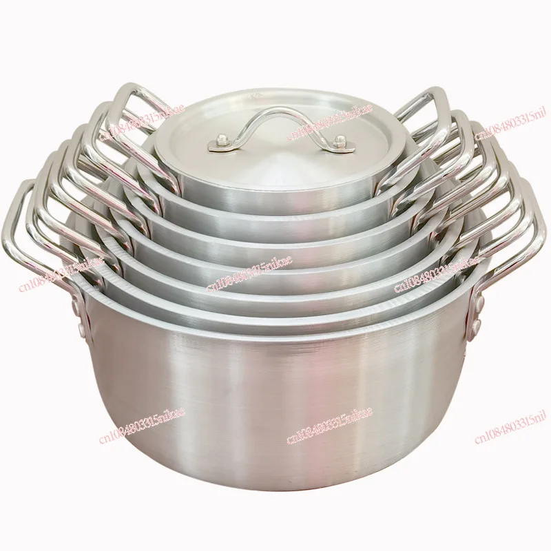 

Sanding Aluminum Soup Pot Household Pots an Aluminum Pot 7 Pieces Pot Set Hotel Cookware