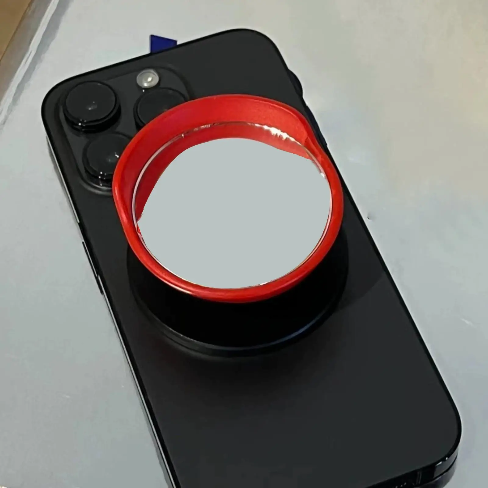 Convex Mirror for Phone, Portable Convex Wide Angle Mirror Cellphone Magnetic Stand for Selfie Vlogging Streaming Travel Daily - view 5