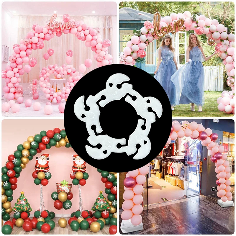 10/20/50pcs Balloon Rings Buckle Holder For Balloon Decoration Wedding Decoration Baby Shower Birthday Party Balloon Arch Clips