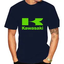 Kawasaki Logo moto uomo estate t-shirt 100% cotone donna t-shirt 2024 nuova moda manica corta Sport abbigliamento maschile top