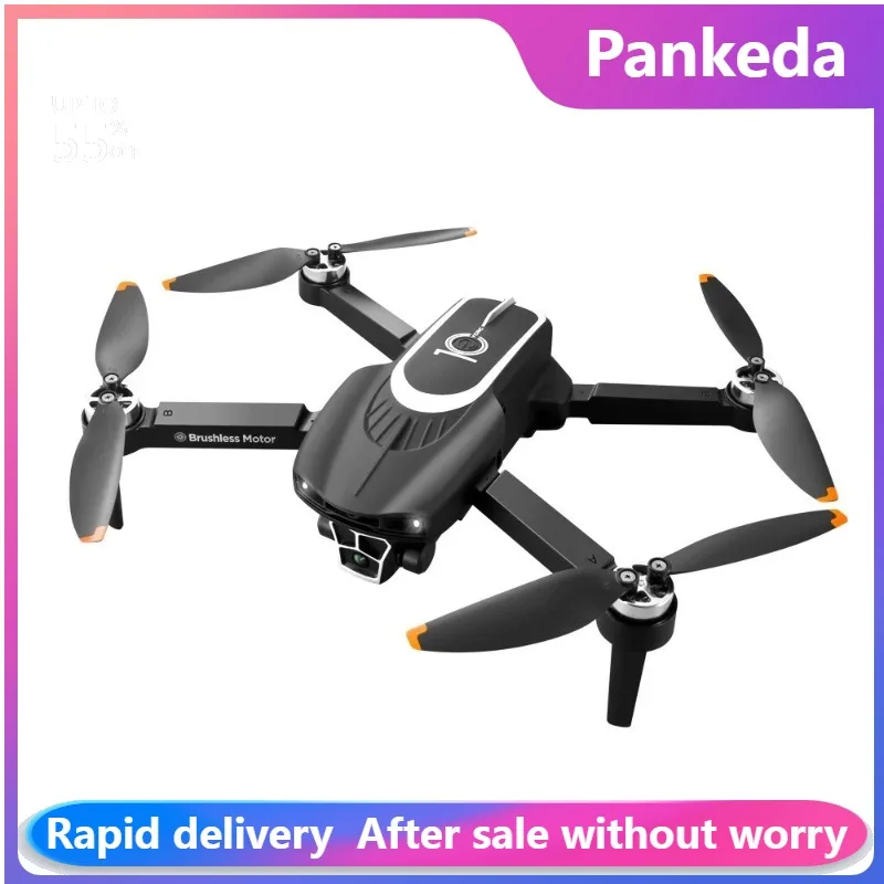 

2024 A10PRO Two-axis Gimbal Three-camera 8K Brushless Drone Optical Flow Aerial Photography Quadcopter Remote Control Aircraft