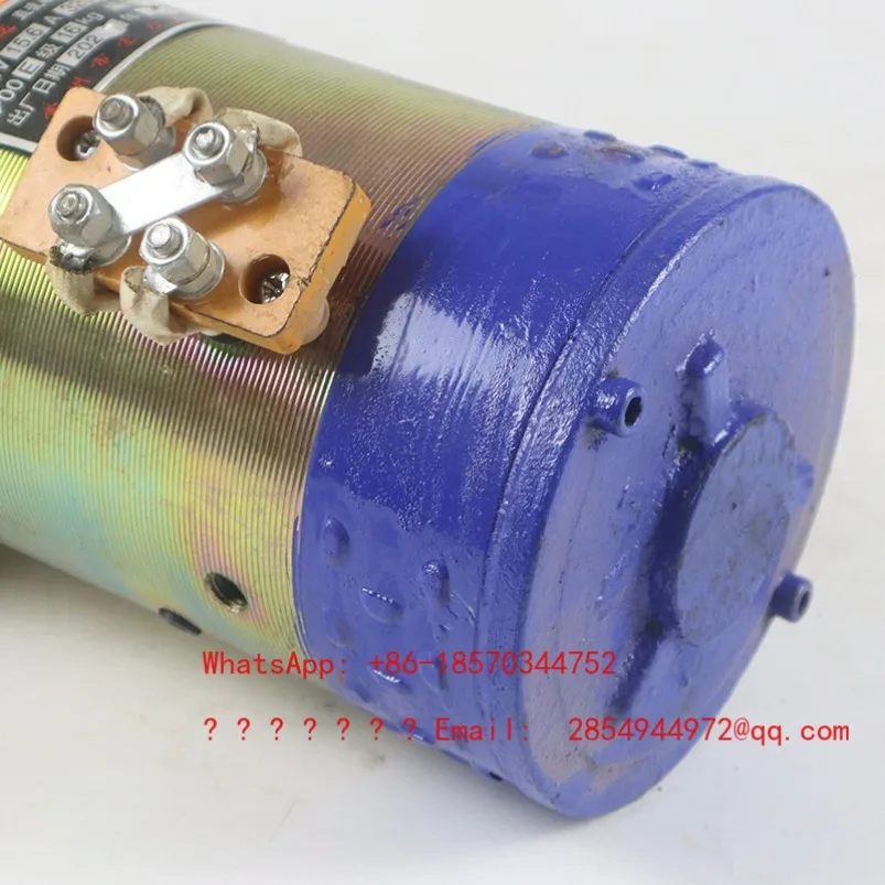 Construction Vehicle Low-speed in-line Rear Axle 16-tooth Headless DC Brushed Motor 60V1300W