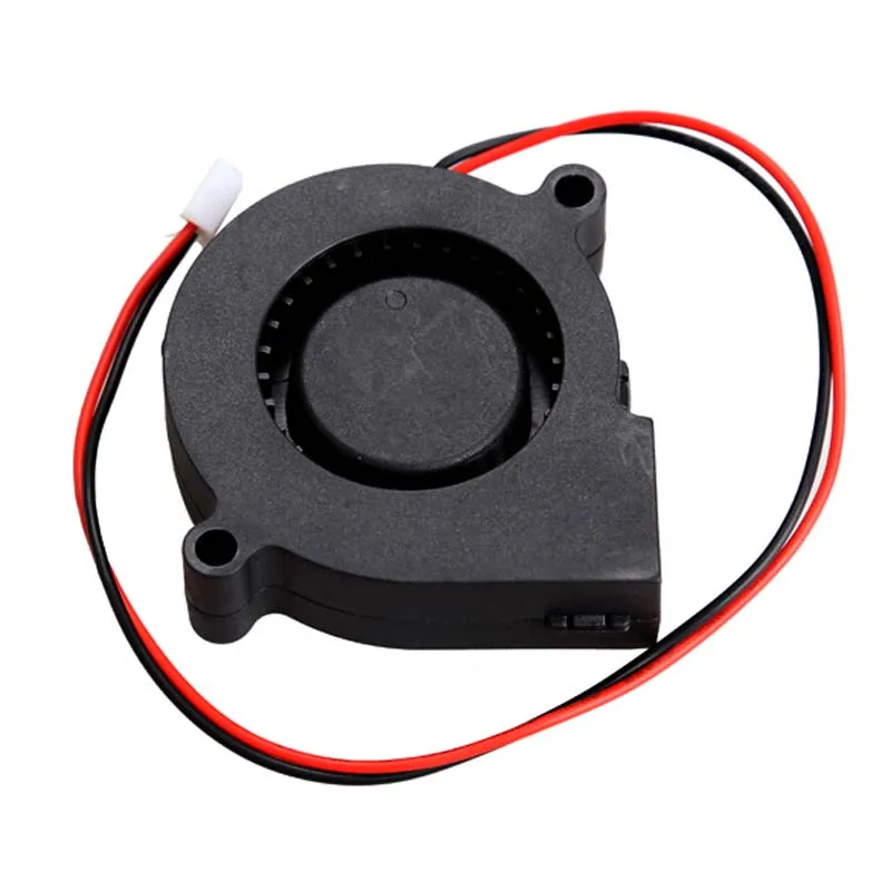 

Brushless DC Blower Fan Ultra Quiet Cooling Fan 2 Wires 5015S 12V 0.14A 50x15mm