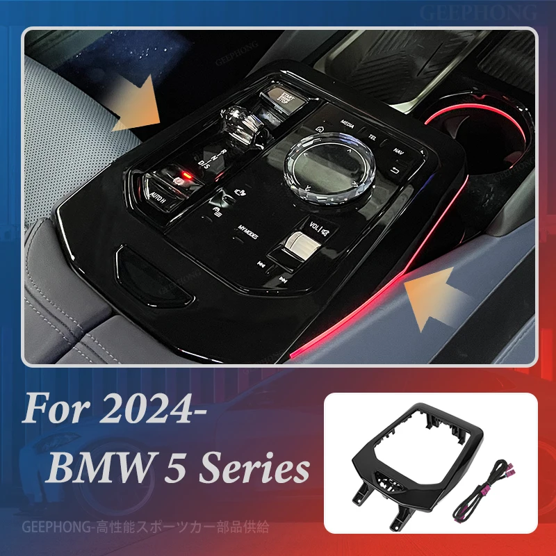 

For 2024-25 BMW 5 Series 530 540 550 i5 G60 G61G68 Car accessoriesCentral Control Console Interior Decoration Ambient Lighting