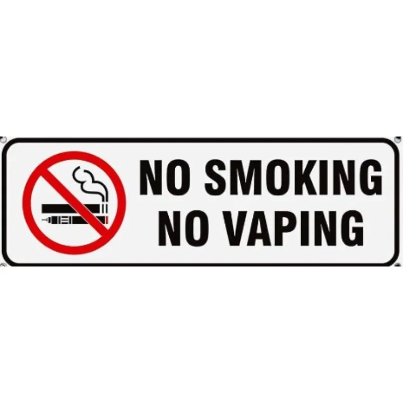 

Self-adhesive sticker No Smoking No Vaping Signs No Smoking Sign for Business/Office, Easy to Install 15CM PVC KK