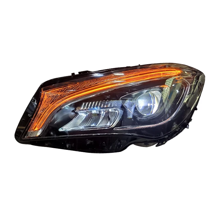 Factory Outlet High Quality Non-Destructive Installation Headlight Assembly Led Motorcycle Light for Mercedes Benz Cla