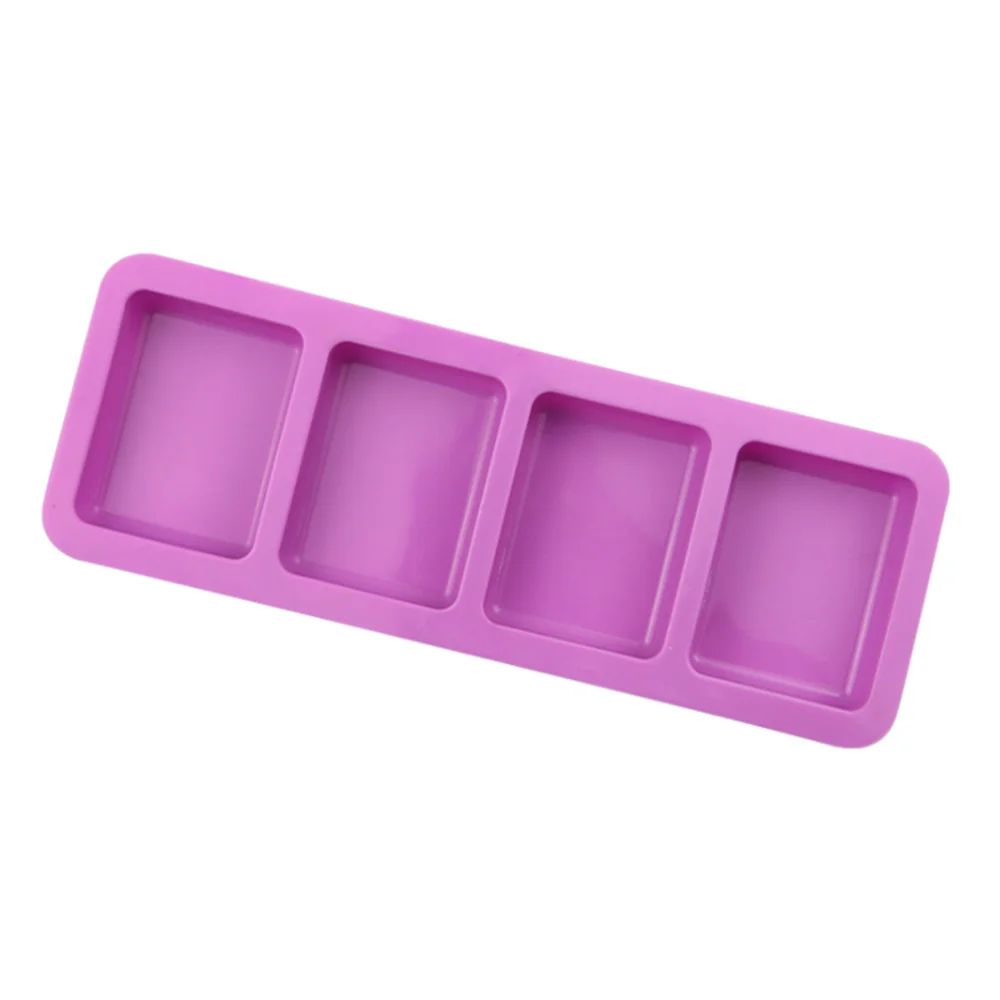 Silicone Rectangle Cake Pan Square Soap Molds Pudding Muffin Loaf Brownie Cornbread Mould